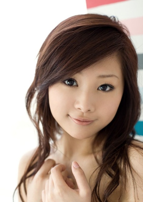 Adorable Japanese teen Suzuka Ishikawa stands naked after slowly disrobing 20344442